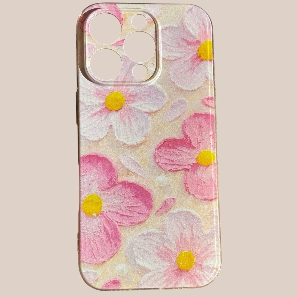 Floral Pink iPhone Case